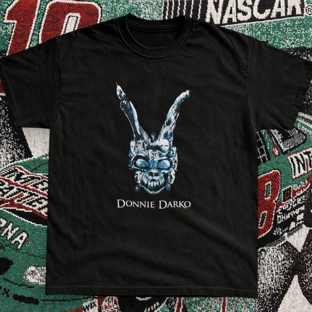 Donnie Darko Bunny Mask Graphic Tee Black Unisex